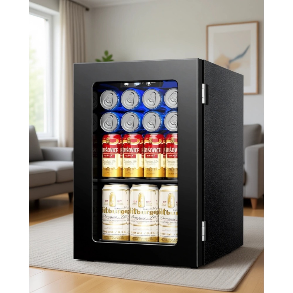 Home Bar Shelves - Minilodówka na 24 puszki, chłodziarka do