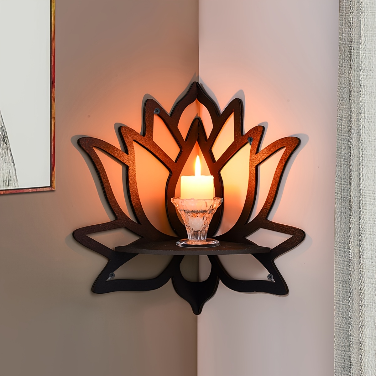 Home Bar Shelves - Półka narożna Lotus Corner, półka narożna