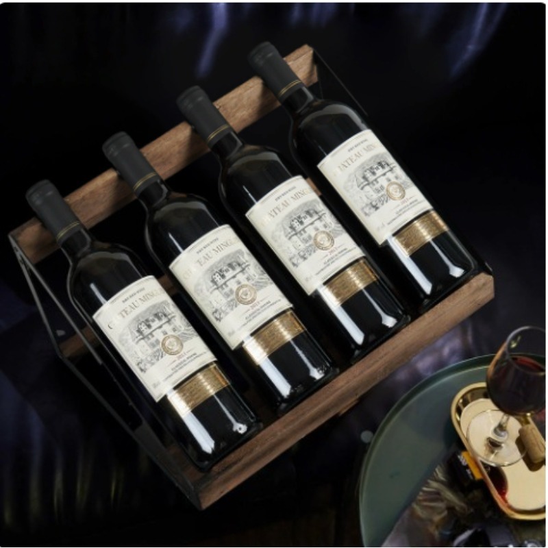 Drewniany stojak na wino do do – Home Bar Shelves recenzja i cena