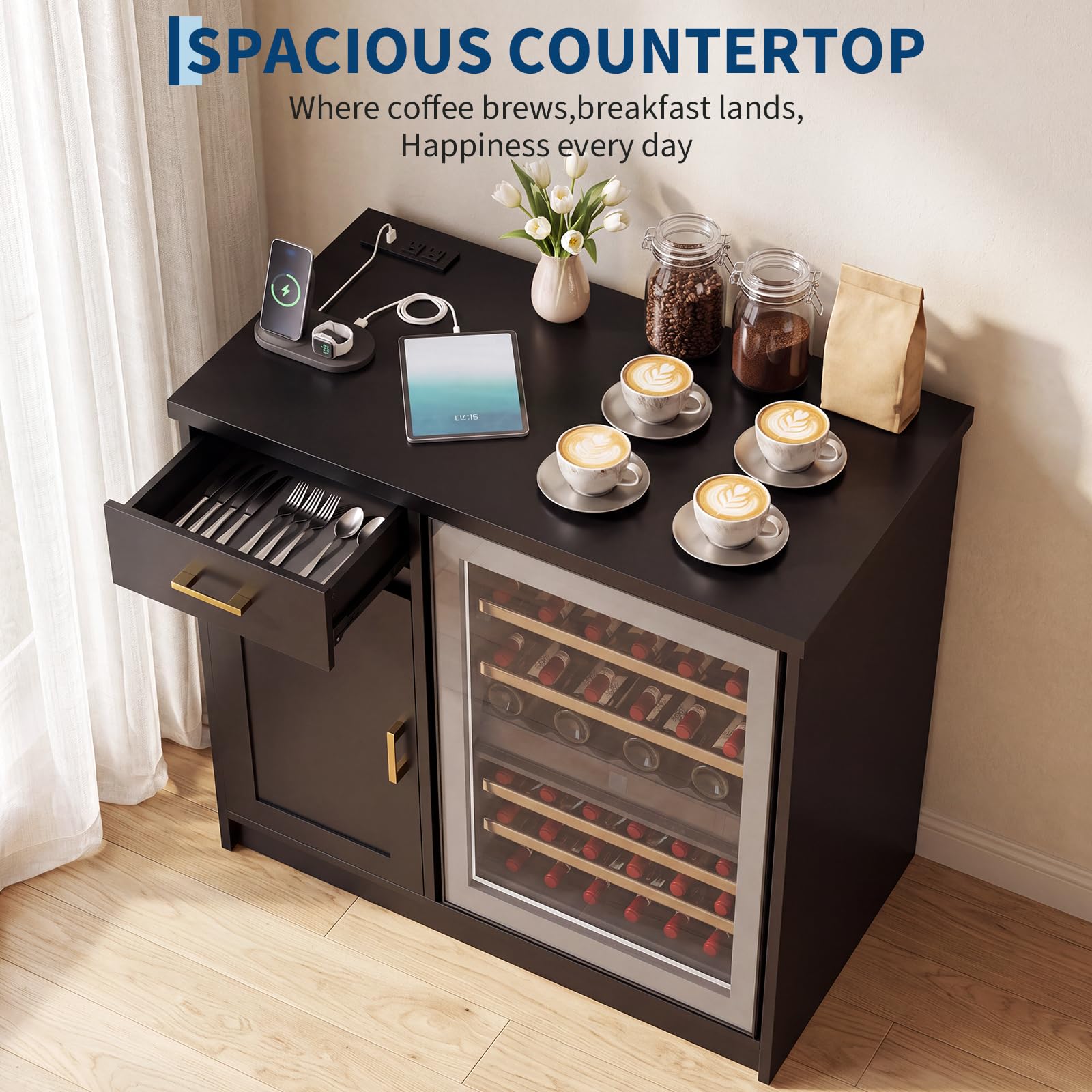 Szafka barowa w stylu farmhous – Home Bar Setup recenzja i cena