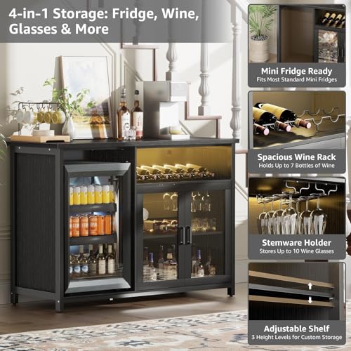 Szafka barowa na wino z miejsc – Home Bar Setup recenzja i cena