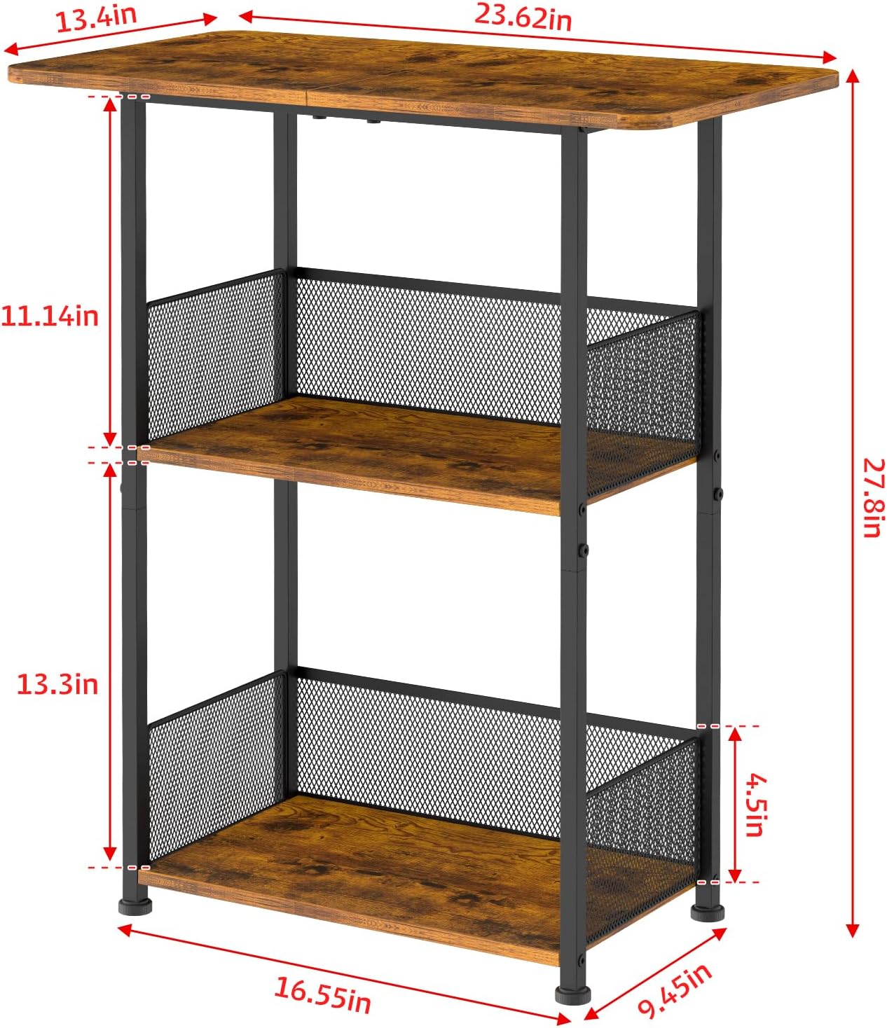 Mini stojący regał na kawę, 3- – Home Bar Setup recenzja i cena