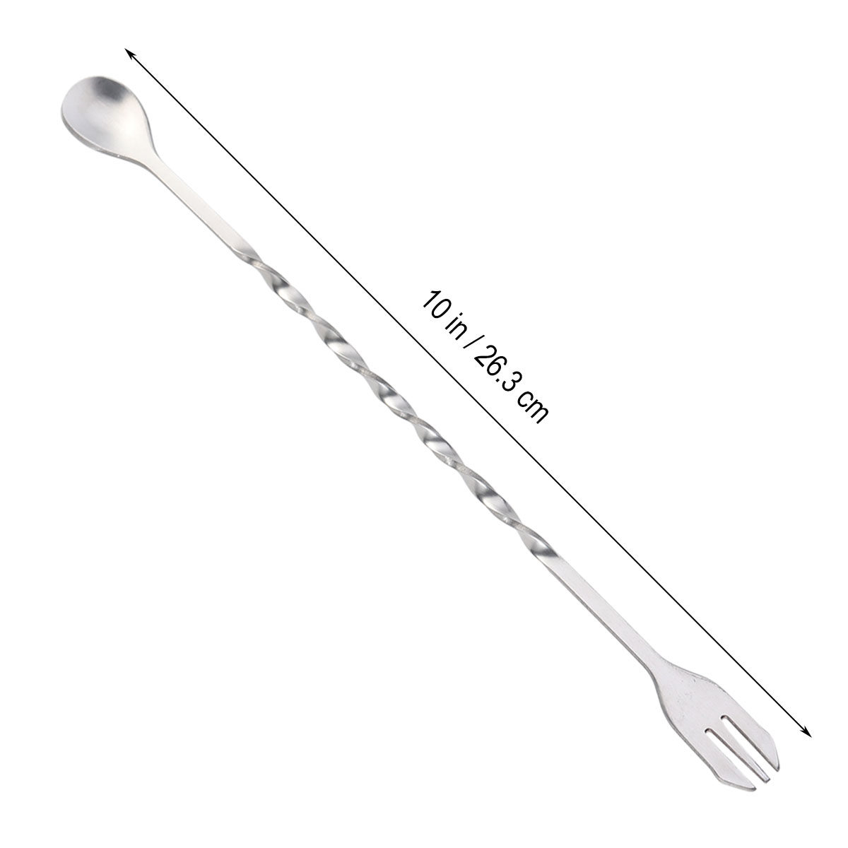 26 cm 304 Stal nierdzewna Łyżk – Bar Spoon Twisted recenzja i cena