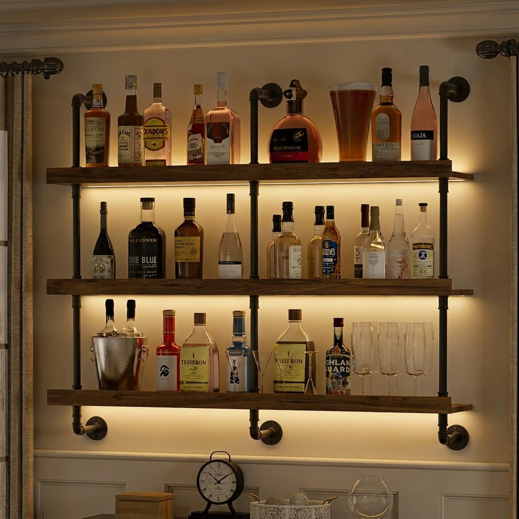 Półka na wino do montażu na śc – Home Bar Shelves recenzja i cena